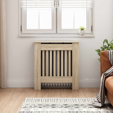 Vidaxl radiatorombouw 78 cm bewerkt hout