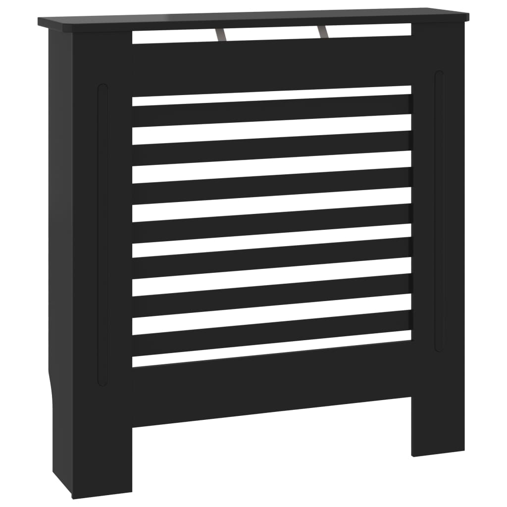 Vidaxl Radiatorom Construction 78 cm MDF nero