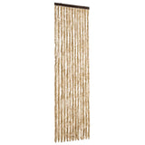 Vidaxl vliegengordijn 56x200 cm chenille beige
