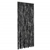 Vidaxl vliegengordijn 90x200 cm chenille antraciet
