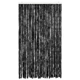 Vidaxl vliegengordijn 118x220 cm chenille antraciet