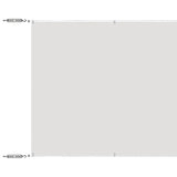 Vidaxl luifel verticaal 60x800 cm oxford stof wit