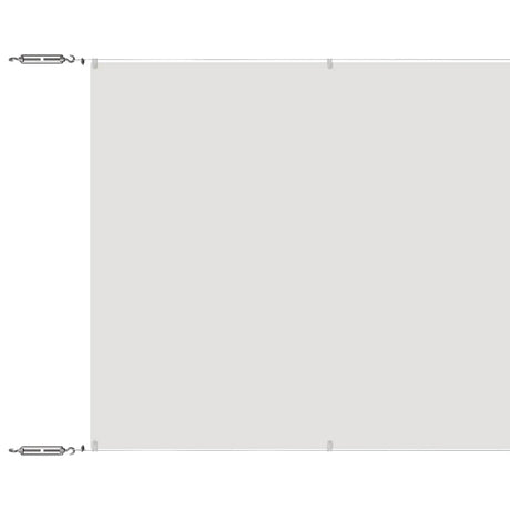 Vidaxl luifel verticaal 140x800 cm oxford stof wit