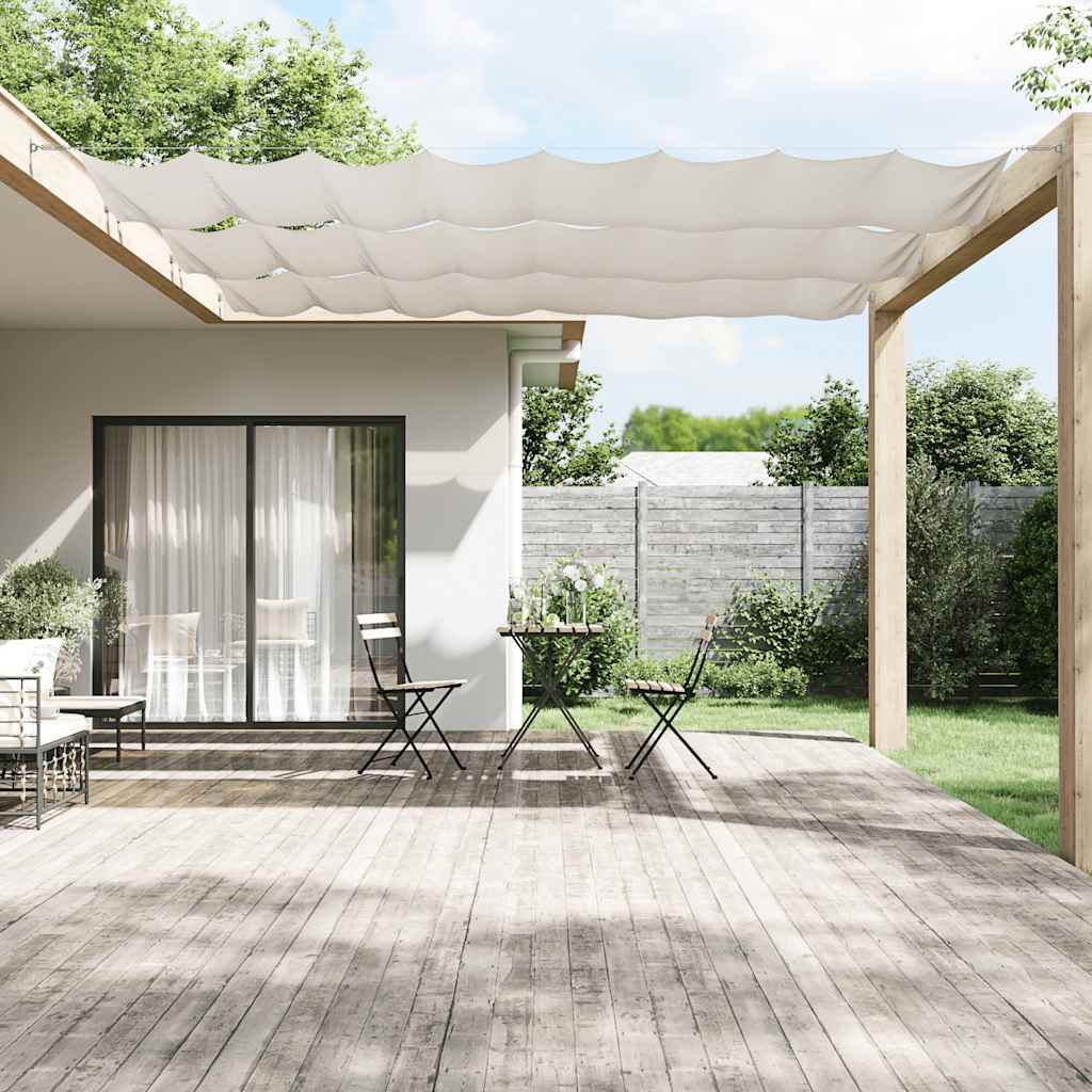 Vidaxl luifel verticaal 140x1200 cm oxford stof wit