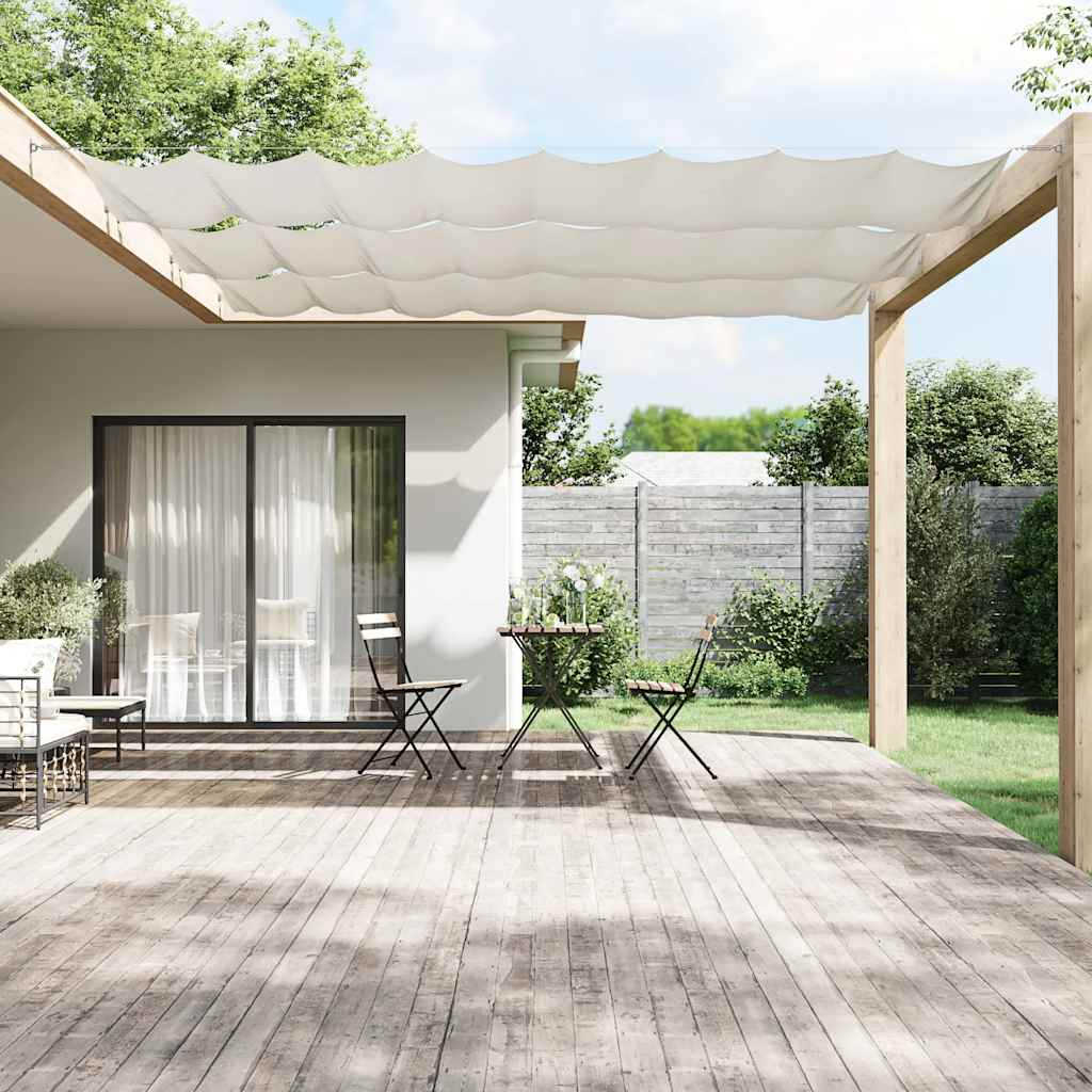 Vidaxl luifel verticaal 180x800 cm oxford stof wit
