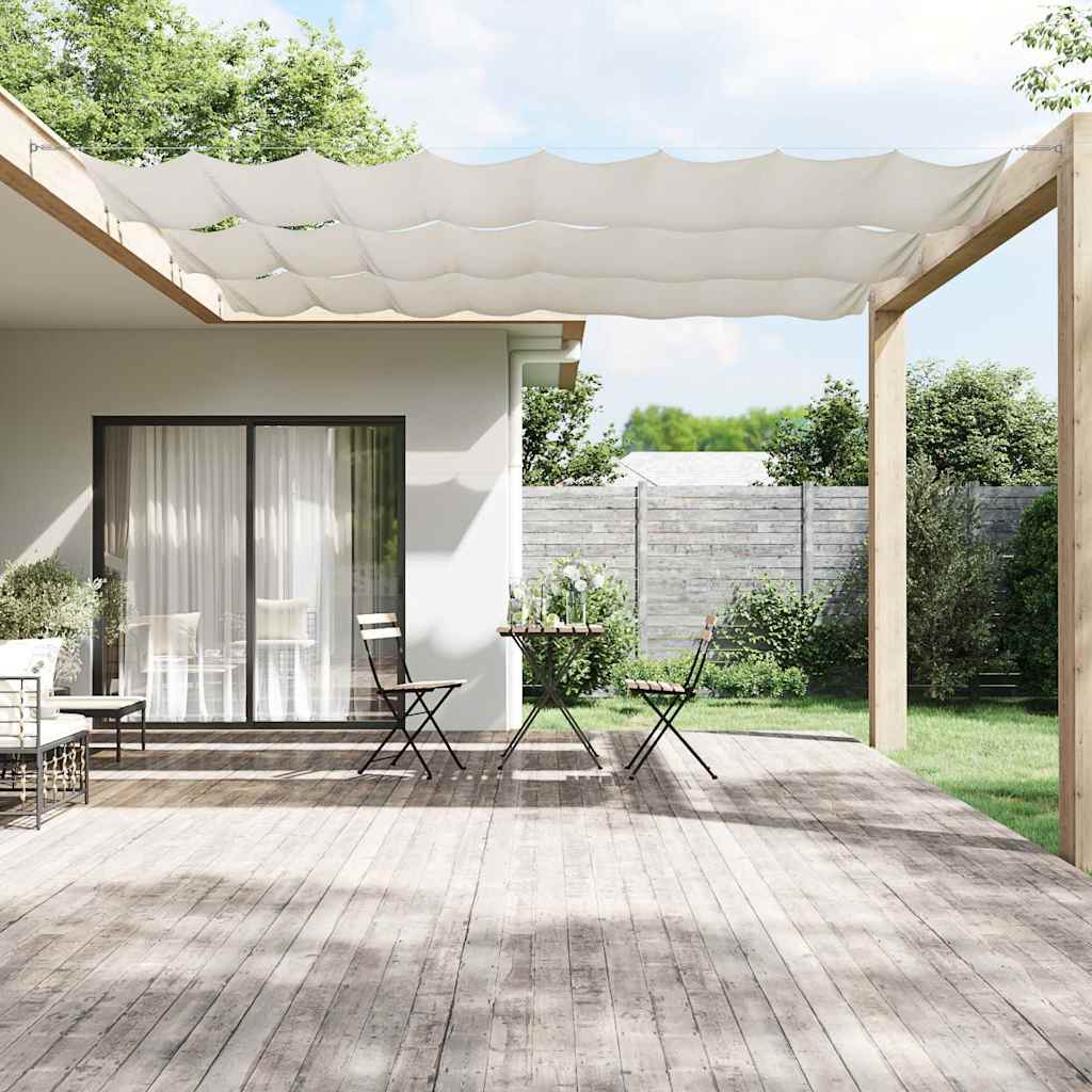 Vidaxl luifel verticaal 180x1000 cm oxford stof wit