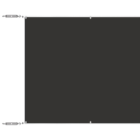 Vidaxl luifel verticaal 100x1200 cm oxford stof antracietkleurig