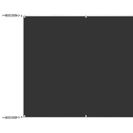 Vidaxl luifel verticaal 140x800 cm oxford stof antracietkleurig