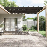 Vidaxl luifel verticaal 180x1200 cm oxford stof antracietkleurig