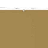 Vidaxl Luifel Vertical 60x420 cm Oxford Fabric beige