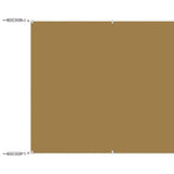 Vidaxl luifel verticaal 60x600 cm oxford stof beige