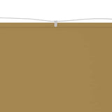 Vidaxl luifel verticaal 60x600 cm oxford stof beige