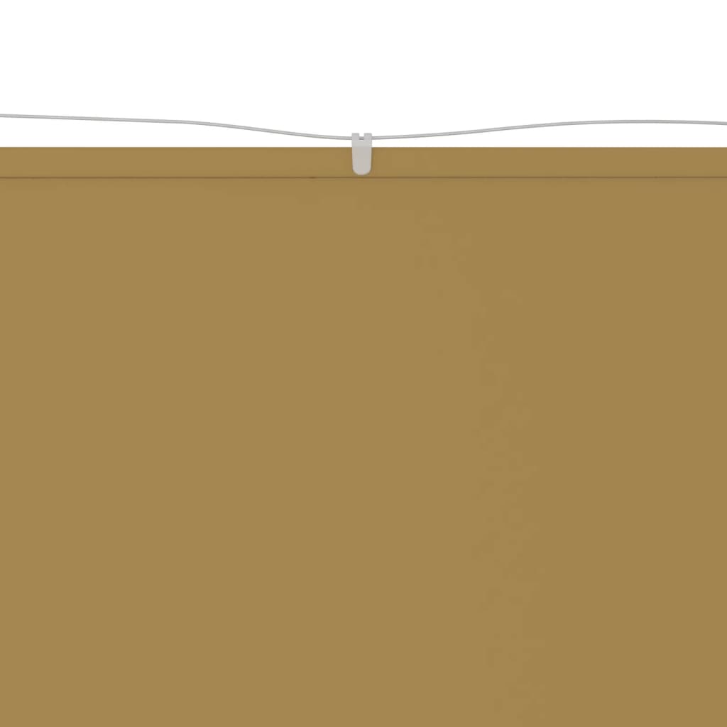 Vidaxl Luifel Vertical 60x800 cm Oxford Fabric beige