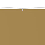 Vidaxl luifel verticaal 60x1000 cm oxford stof beige