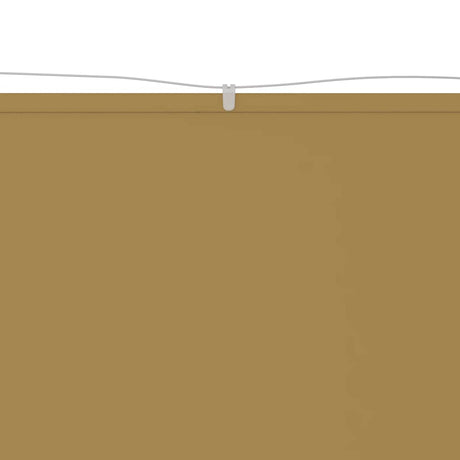 Vidaxl luifel verticaal 60x1200 cm oxford stof beige