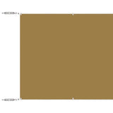 Vidaxl luifel verticaal 100x800 cm oxford stof beige
