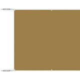 Vidaxl luifel verticaal 100x1000 cm oxford stof beige
