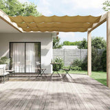 Vidaxl luifel verticaal 140x800 cm oxford stof beige