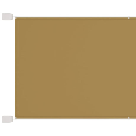 Vidaxl luifel verticaal 180x1000 cm oxford stof beige