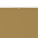 Vidaxl luifel verticaal 180x1000 cm oxford stof beige