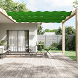 Vidaxl Luifel verticale 100x800 cm tessuto oxford verde chiaro