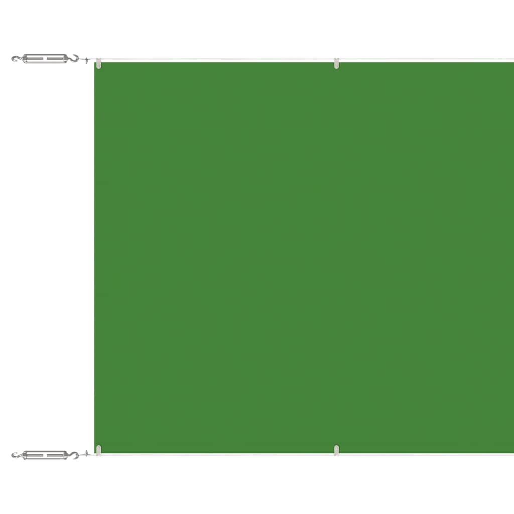 Vidaxl luifel verticaal 100x1000 cm oxford stof lichtgroen