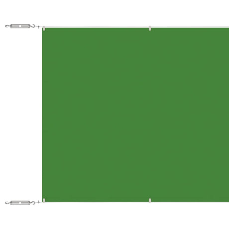 Vidaxl luifel verticaal 100x1000 cm oxford stof lichtgroen