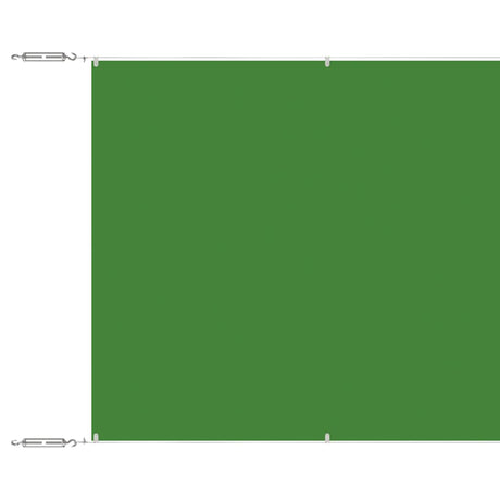 Vidaxl luifel verticaal 140x600 cm oxford stof lichtgroen