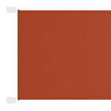Vidaxl luifel verticaal 60x420 cm oxford stof terracottakleurig
