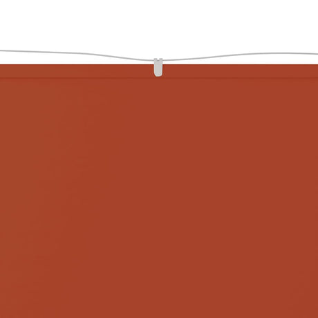 Vidaxl luifel verticaal 60x1000 cm oxford stof terracottakleurig