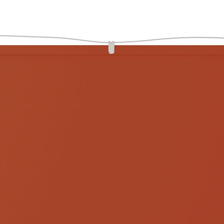 Vidaxl luifel verticaal 60x1000 cm oxford stof terracottakleurig