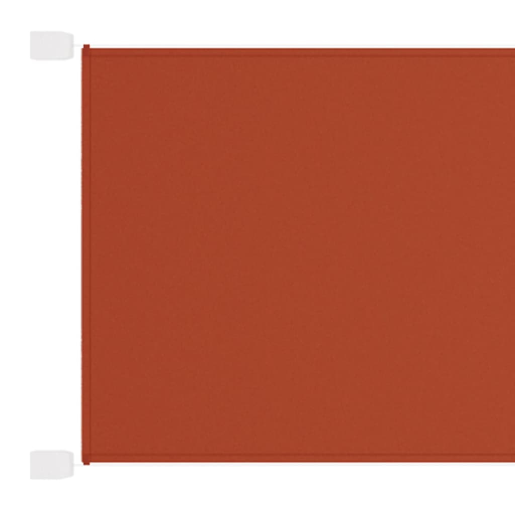 Vidaxl Luifel Vertical 100x270 cm Oxford Fabric Terracotta