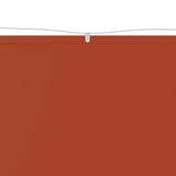 Vidaxl Luifel Vertical 100x270 cm Oxford Fabric Terracotta