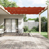 Vidaxl Luifel Vertical 100x420 cm Oxford Fabric Terracotta