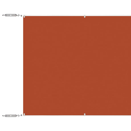 Vidaxl luifel verticaal 180x600 cm oxford stof terracottakleurig