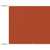 Vidaxl luifel verticaal 180x600 cm oxford stof terracottakleurig