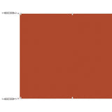 Vidaxl luifel verticaal 180x1200 cm oxford stof terracottakleurig