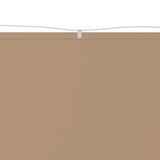 Vidaxl Luifel Vertical 60x270 cm Oxford Fabric Taupe