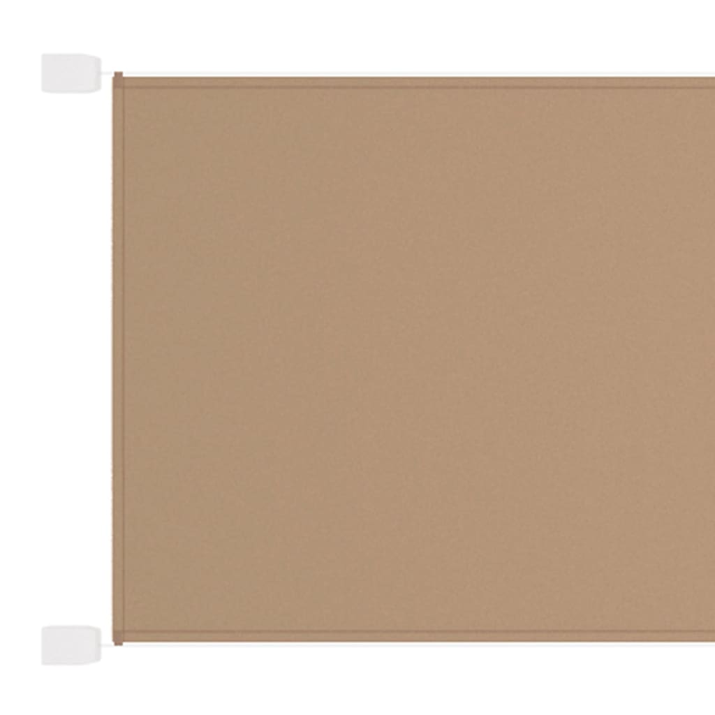 Vidaxl Luifel lodret 60x360 cm Oxford stof taupe