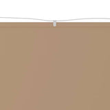 Vidaxl luifel verticaal 100x100 cm oxford stof taupe