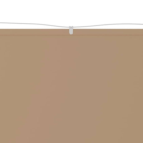 Vidaxl luifel verticaal 100x100 cm oxford stof taupe