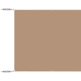 Vidaxl luifel verticaal 100x1200 cm oxford stof taupe