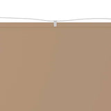 Vidaxl luifel verticaal 140x600 cm oxford stof taupe