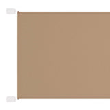 Vidaxl luifel verticaal 180x600 cm oxford stof taupe