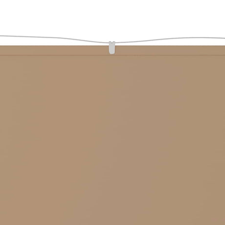 Vidaxl luifel verticaal 180x1000 cm oxford stof taupe