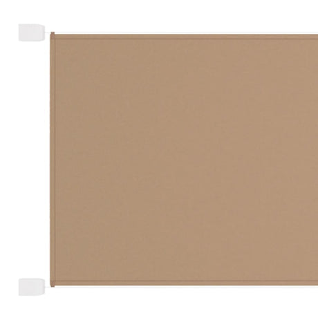 Vidaxl luifel verticaal 180x1200 cm oxford stof taupe