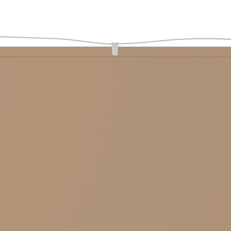 Vidaxl luifel verticaal 180x1200 cm oxford stof taupe