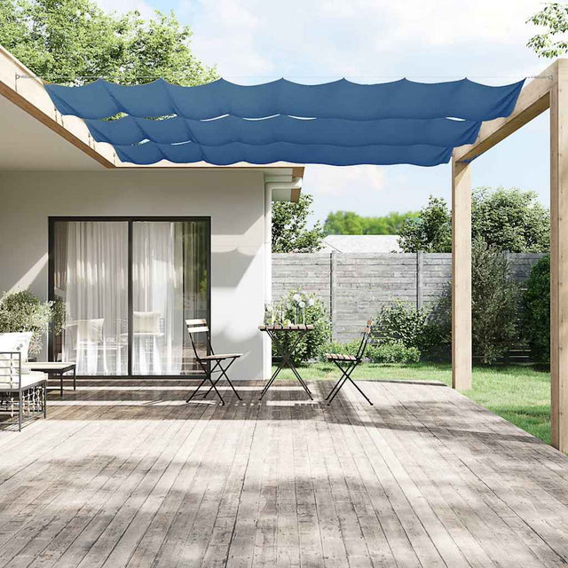 Vidaxl luifel verticaal 100x800 cm oxford stof blauw