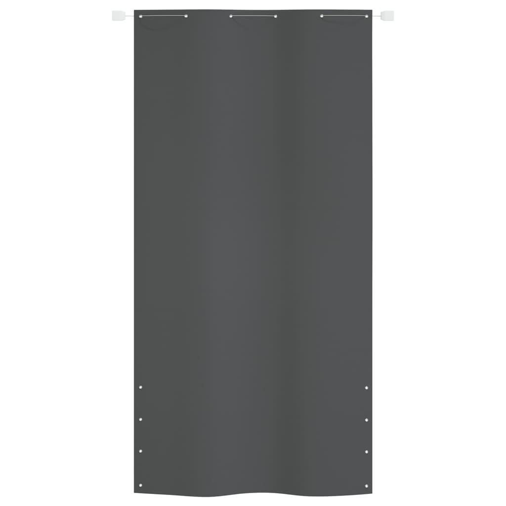 Écran de balcon Vidaxl 120x240 cm Oxford Fabric Anthracite -colored