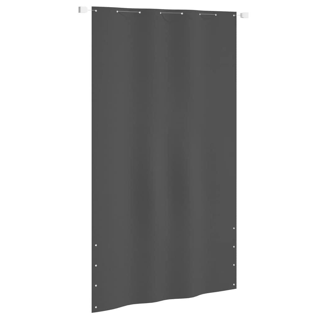 Vidaxl Balcony Screen 140x240 cm Tessuto Oxford antracite -Colorato